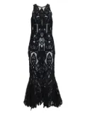 Simkhai lace tulle dress - Black