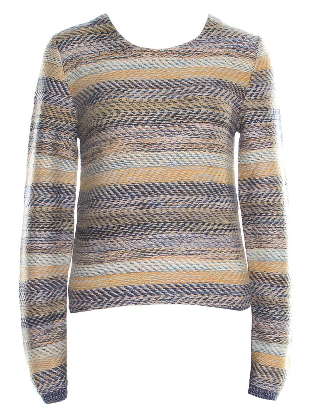 Chloé Pre-Owned striped round-neck sweater | Image 2