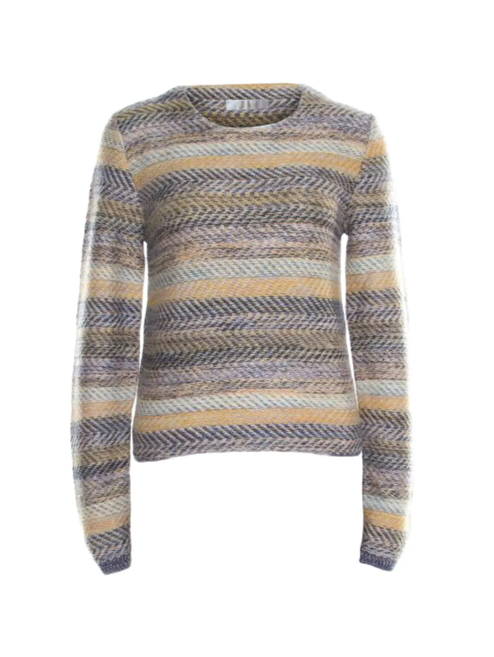 Chloé Pre-Owned striped round-neck sweater - Toni neutri