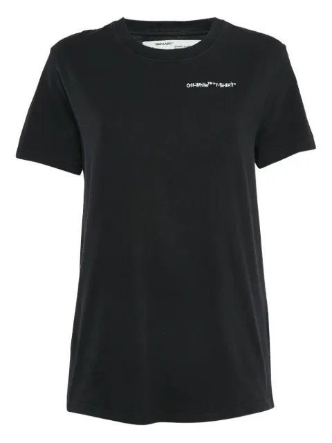 Off-White Pre-Owned playera con logo estampado