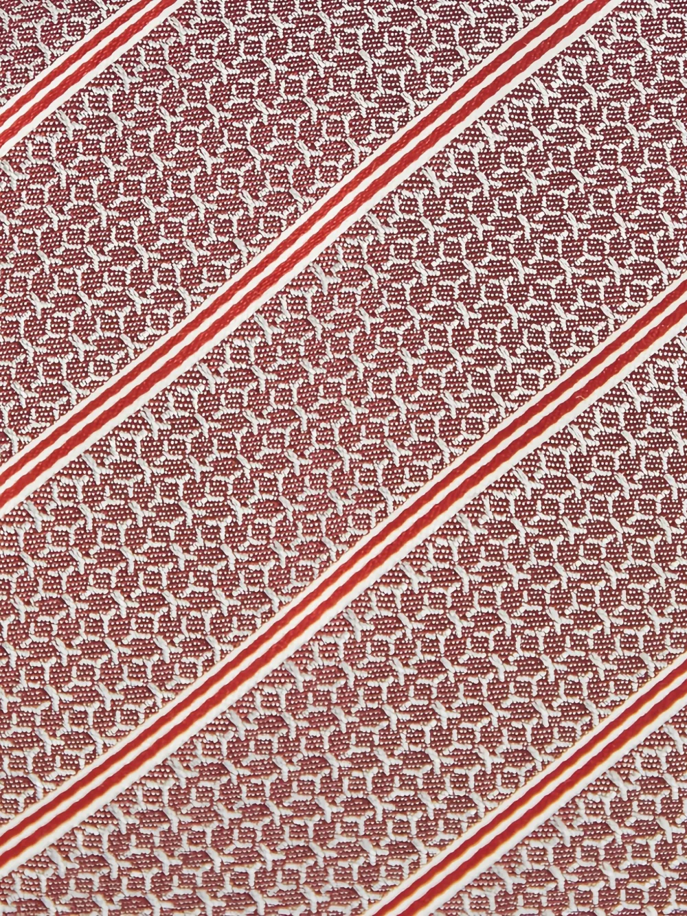 Saint Laurent Pre-Owned striped-pattern silk tie | Image 2