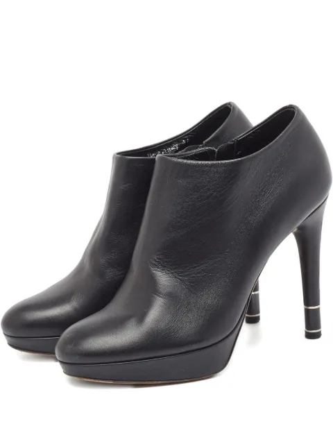 Christian Dior Pre-Owned 110mm leather boots