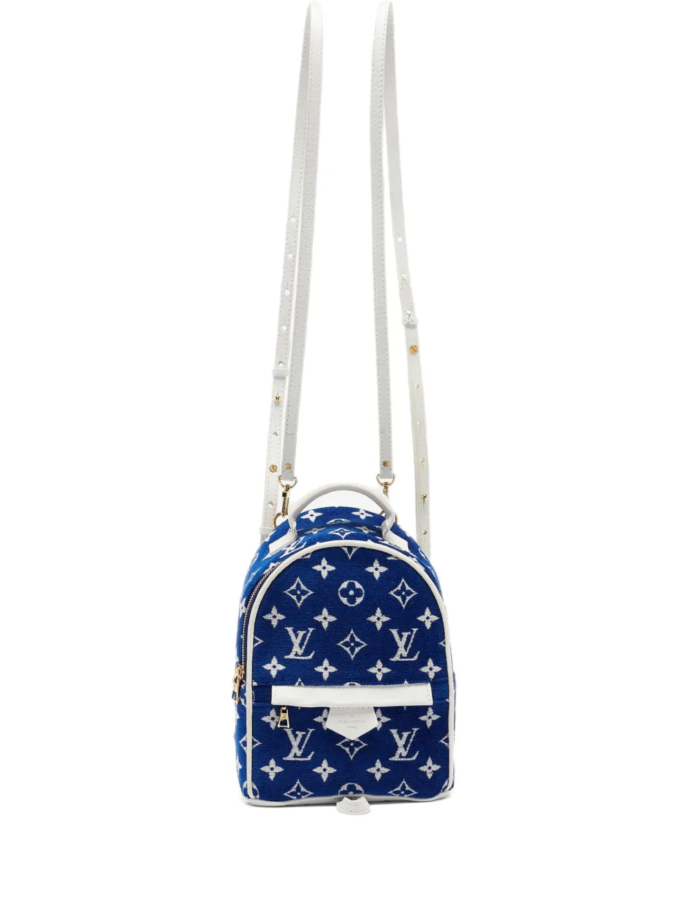 Louis Vuitton Pre-Owned Palm Springs 2way バックパック - ブルー Louis Vuitton Pre-Owned Palm Springs 2way バックパック - ブルー