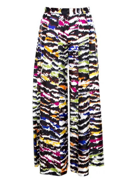 Missoni Pre-Owned pantalon imprimé à design plissé