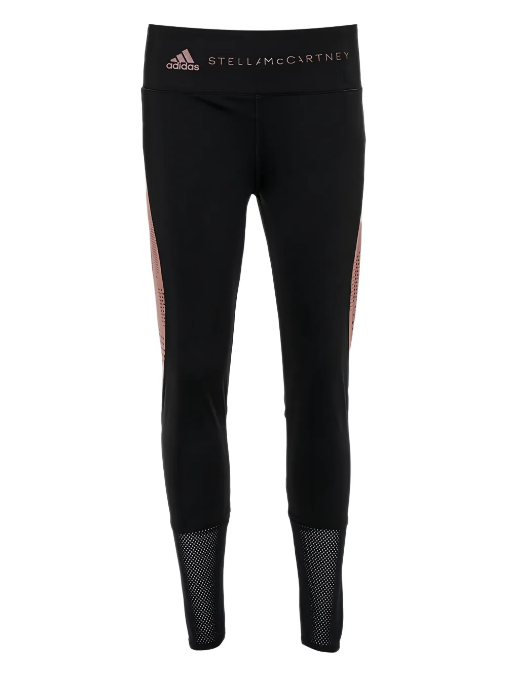 adidas by Stella McCartney mesh-panel leggings | Black | Image 1