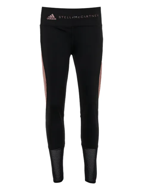 adidas by Stella McCartney mesh-panel leggings
