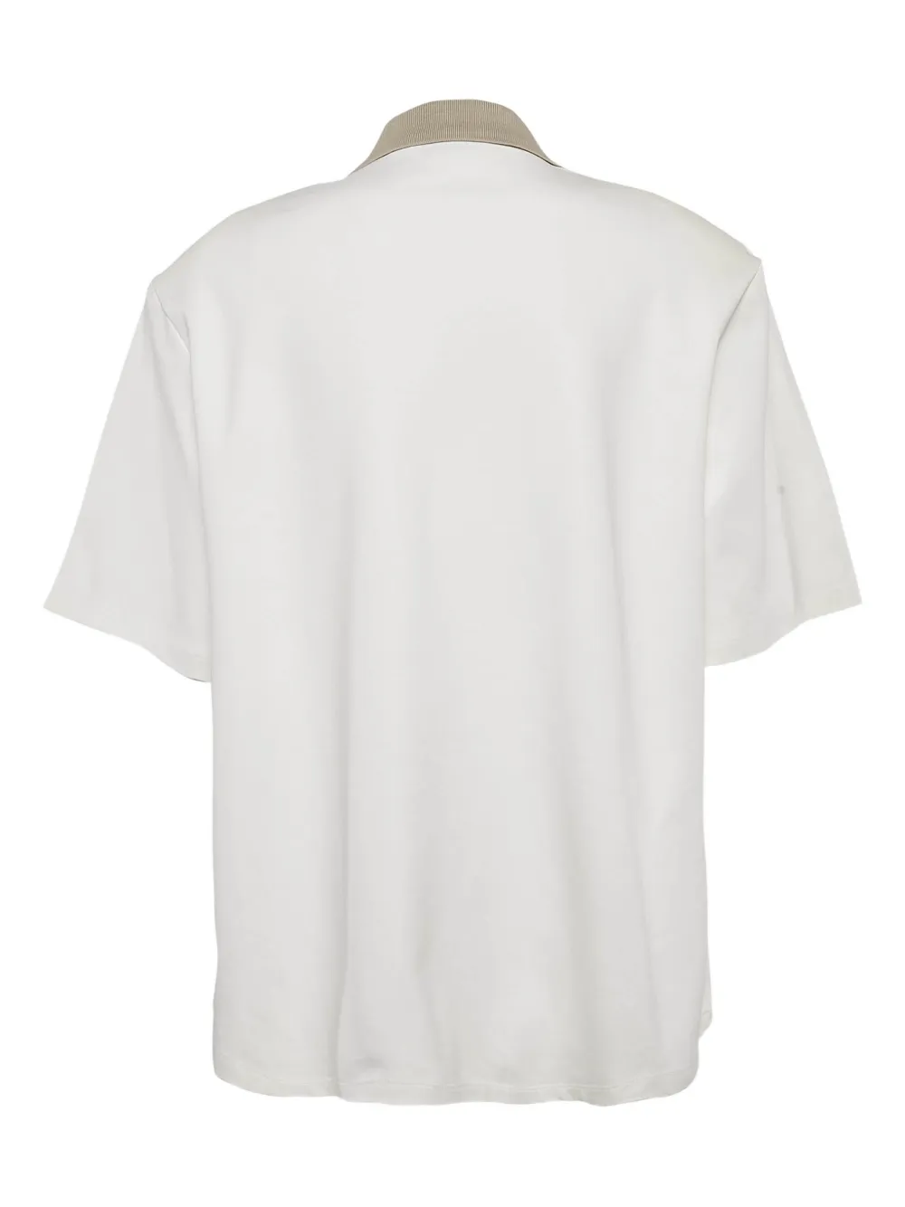 The Attico contrasting-collar polo top | Image 2