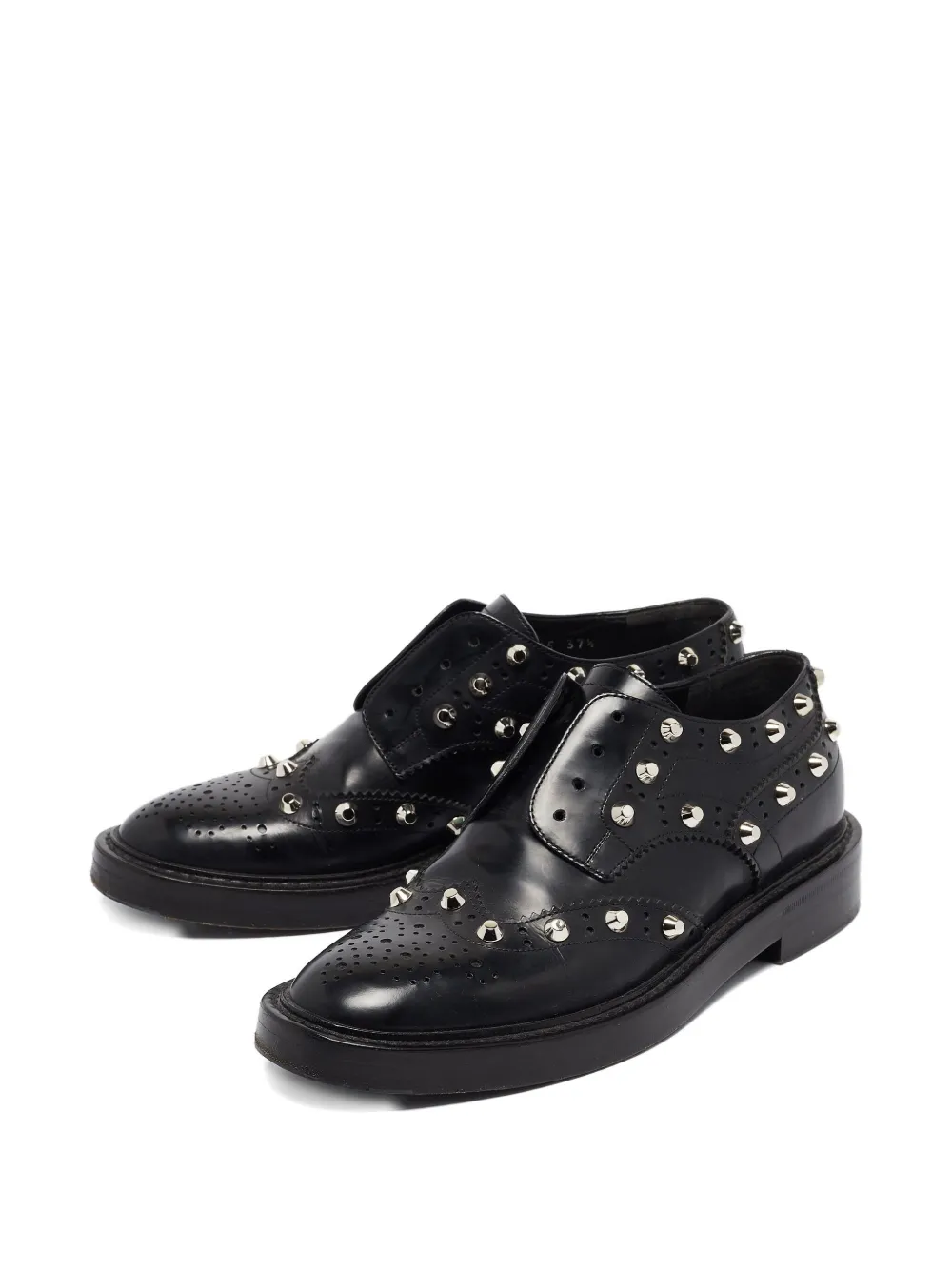 Balenciaga Pre-Owned studded derby shoes | Image 2