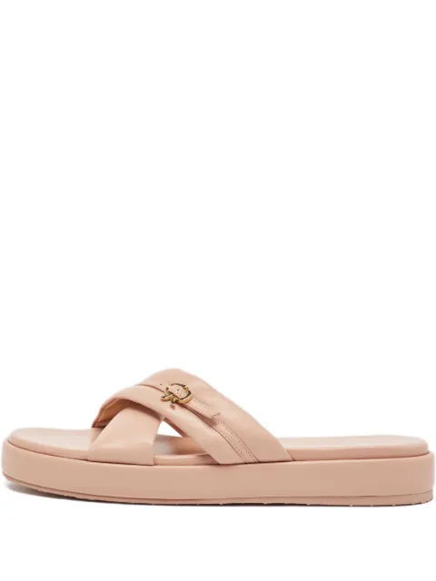 Gianvito Rossi platform cross strap sandals