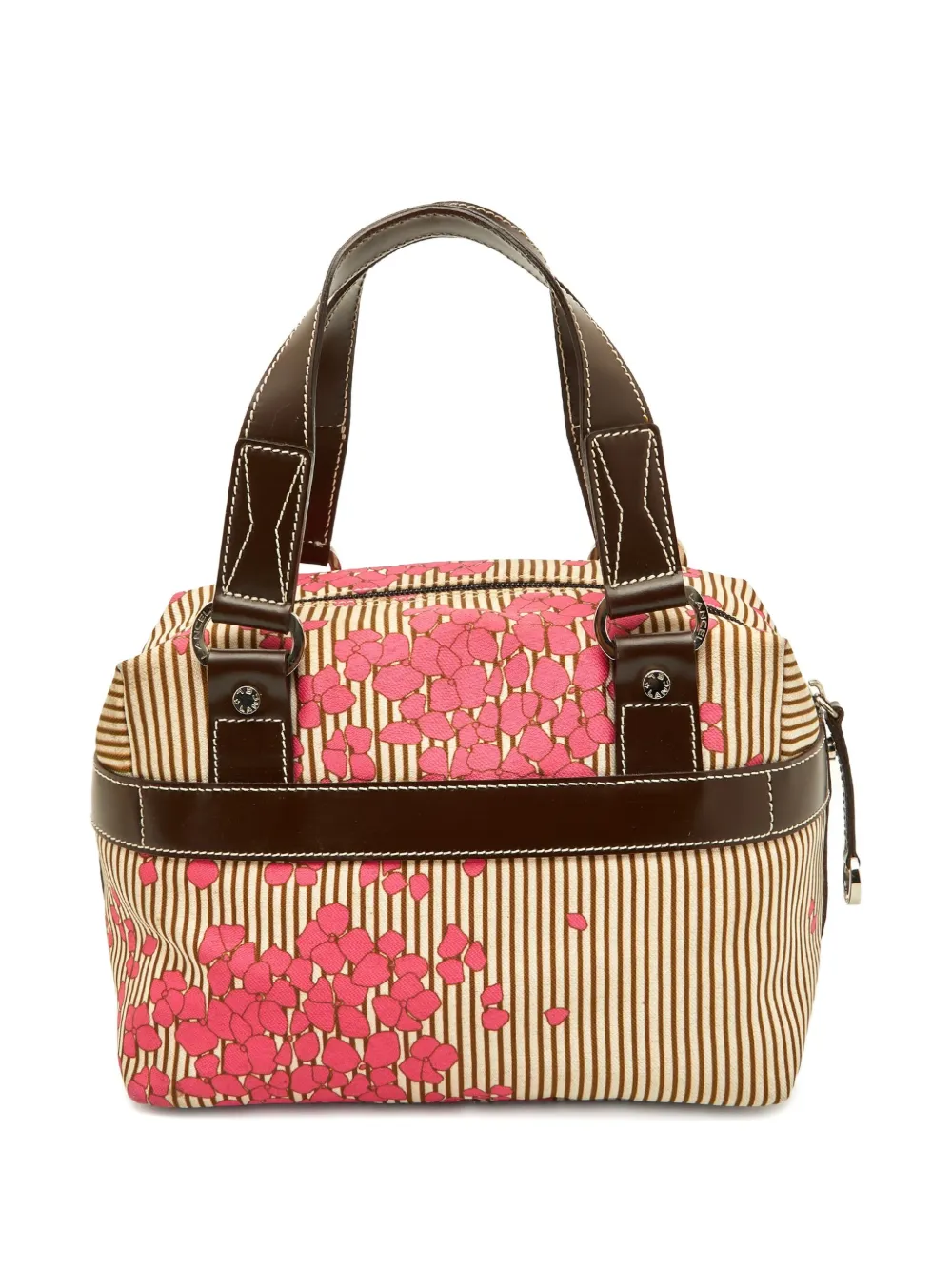 Lancel Vintage floral striped satchel | Image 2