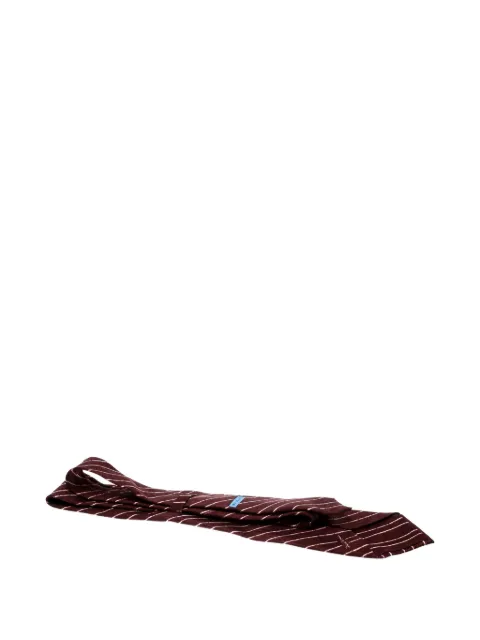 Bvlgari Pre-Owned x Davide diagonal-stripes silk tie