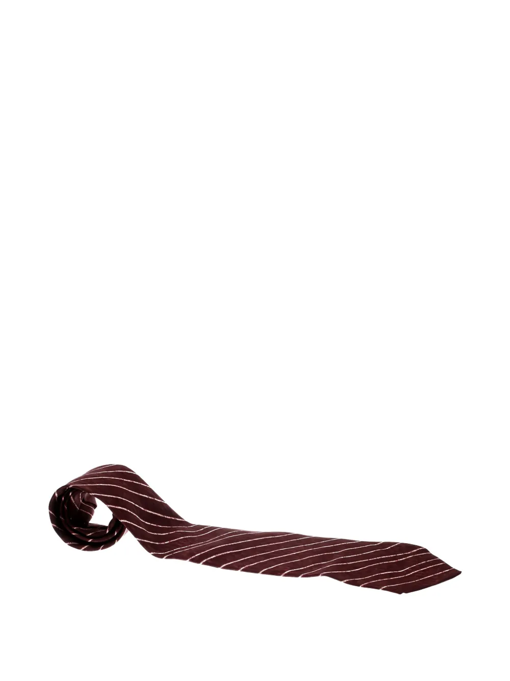 Bvlgari Pre-Owned x Davide diagonal-stripes silk tie | Image 2