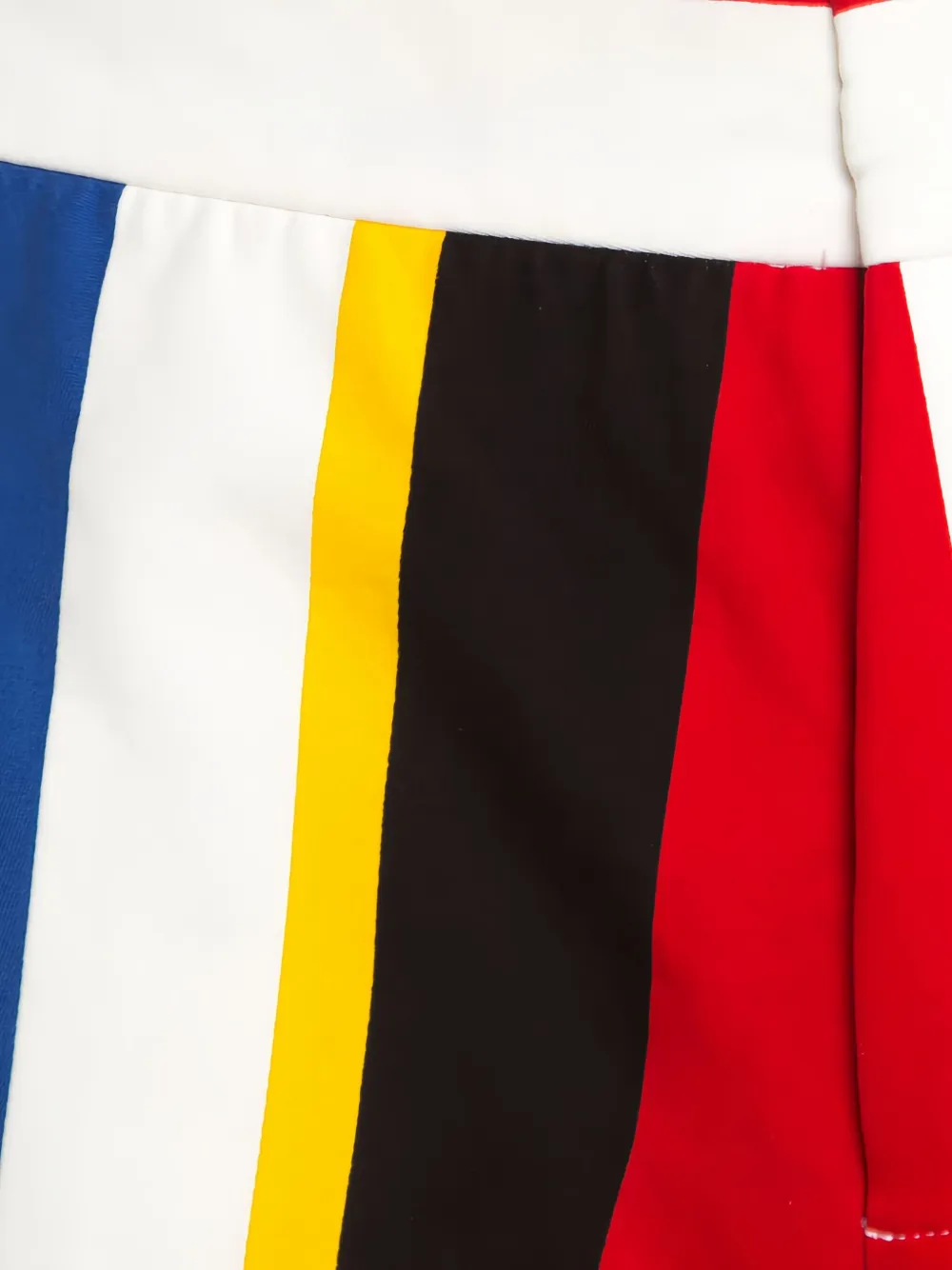 Pre-owned Marni Striped Cotton Shorts In Red