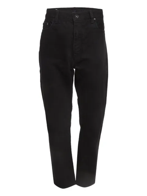 Off-White Pre-Owned logo-patch jeans