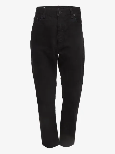 Off-White Pre-Owned logo-patch jeans