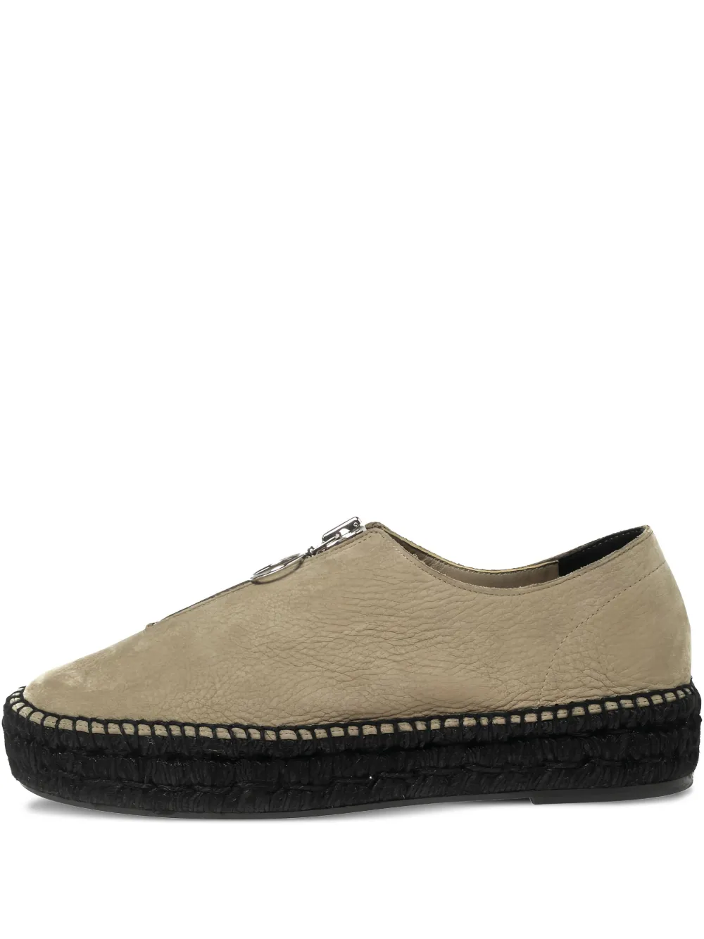 Pre-Owned Alexander Wang Devon zip-fastening espadrilles | Neutrals | Image 1