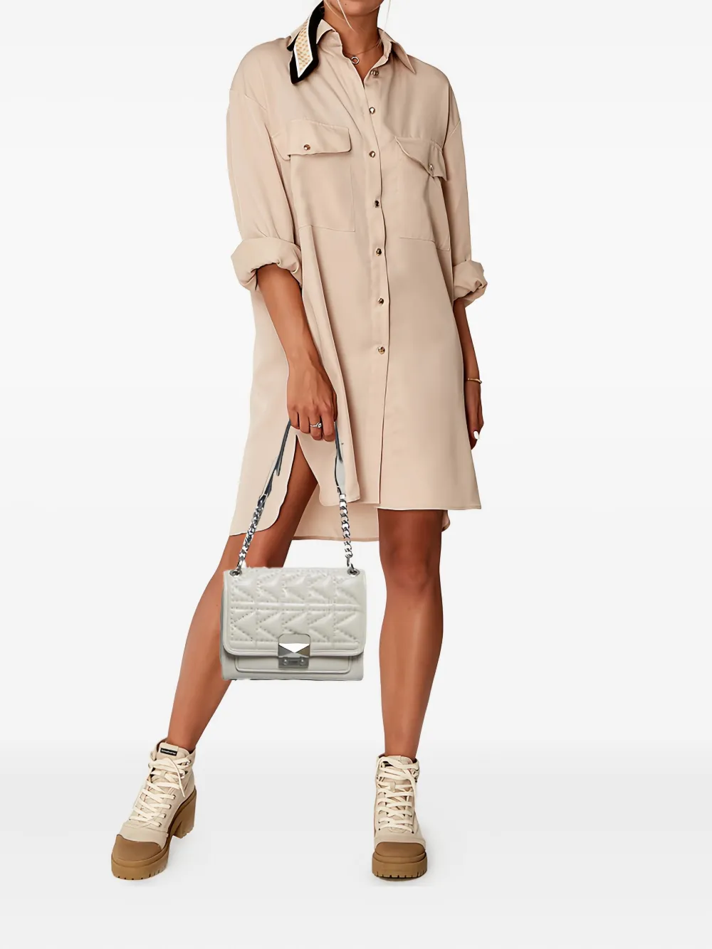 Karl Lagerfeld Vintage leather crossbody bag | Image 2