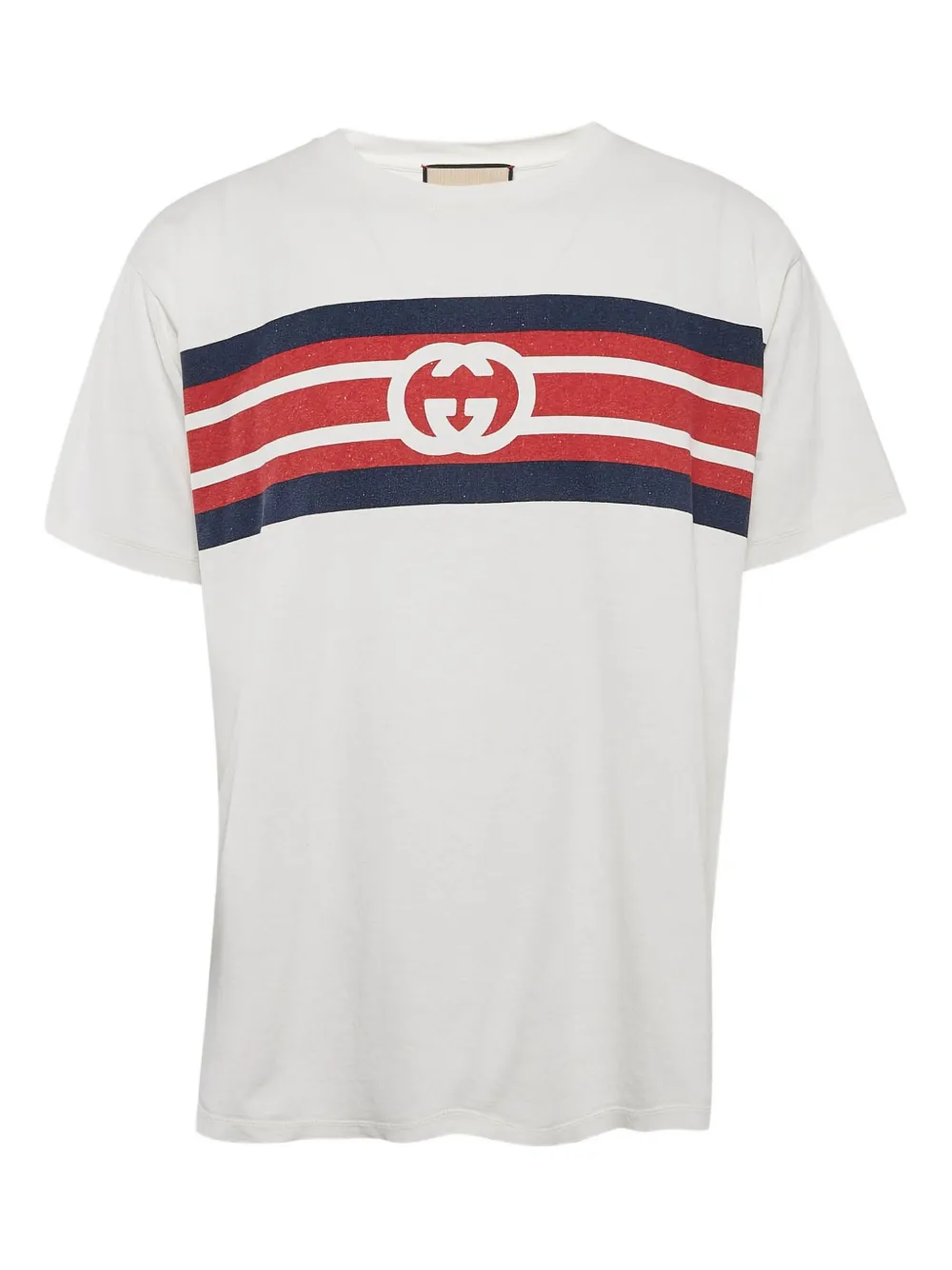 Gucci Pre-Owned logo-print T-shirt | White | Image 1