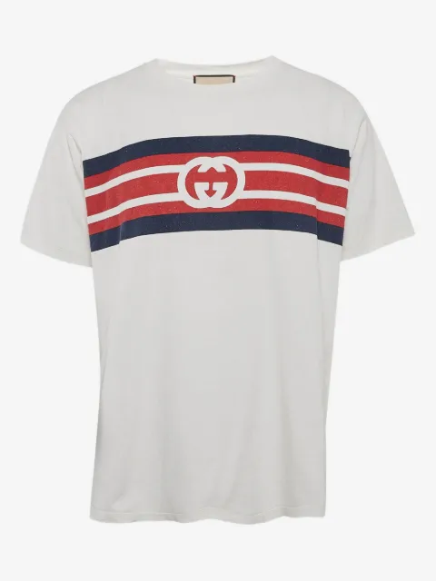 Gucci Pre-Owned logo-print T-shirt 