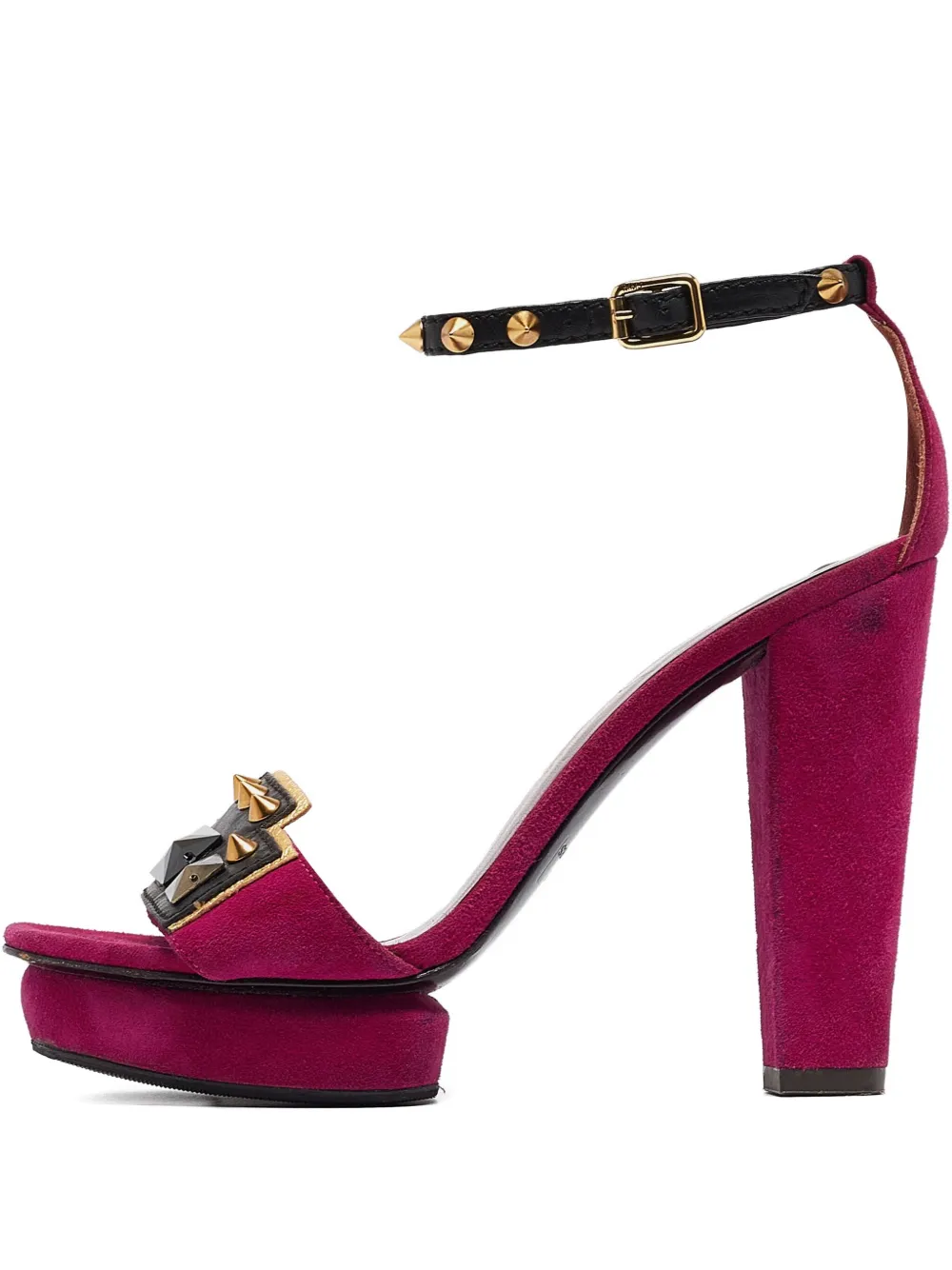 Marc Jacobs Vintage stud-embellished heeled sandals | Purple | Image 1