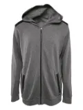 BOSS GREEN HUGO BOSS cotton hooded jacket - Grey