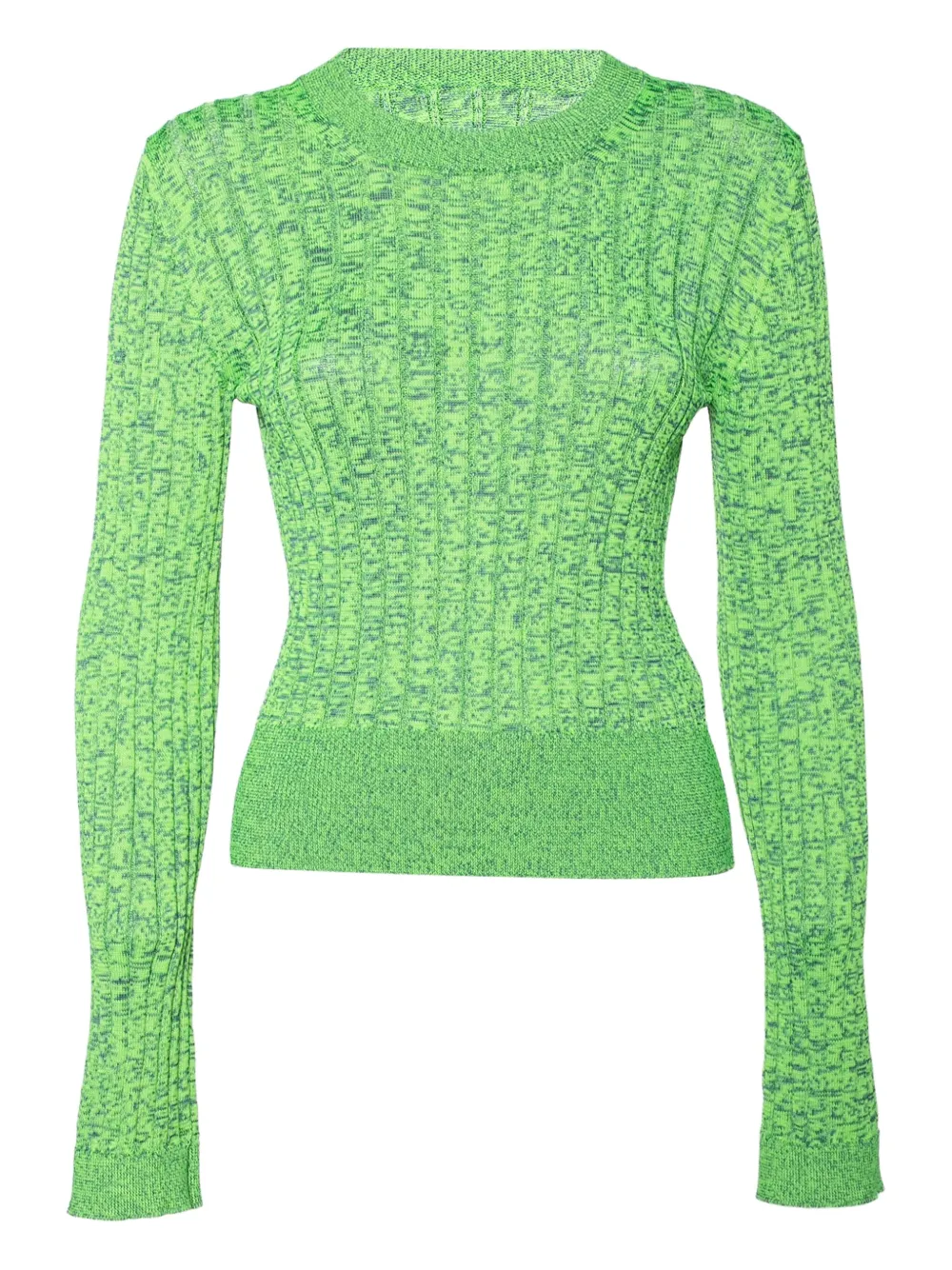 Maison Martin Margiela Pre-Owned marl-knit sweater | Green | Image 1