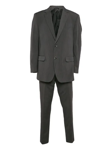 Balmain Pre-Owned notched-lapel single-breasted suit