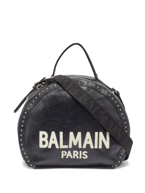 Balmain Pre-Owned 2024 Drum leather tote bag