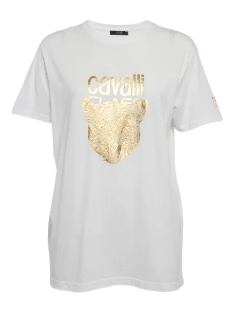 Roberto Cavalli Vintage T-shirt con stampa Pre-owned