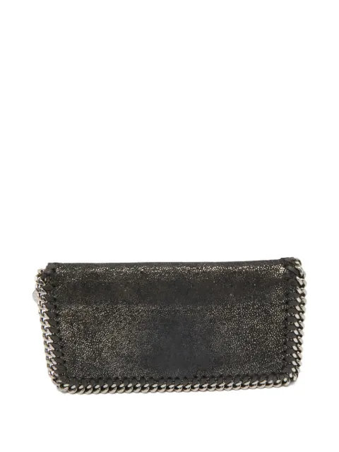 Stella McCartney Pre-Owned 체인 디테일 스웨이드 지갑