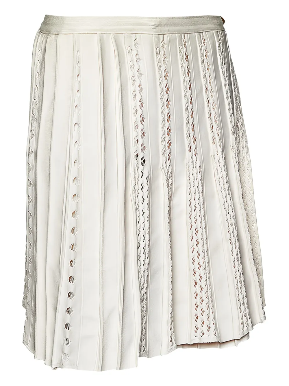 CHANEL Pre-Owned Opengebreide rok - Pink