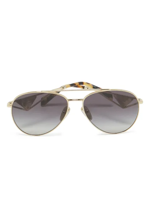 Prada Pre-Owned lentes de sol estilo piloto