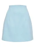 Off-White Pre-Owned A-line mini skirt - Blue