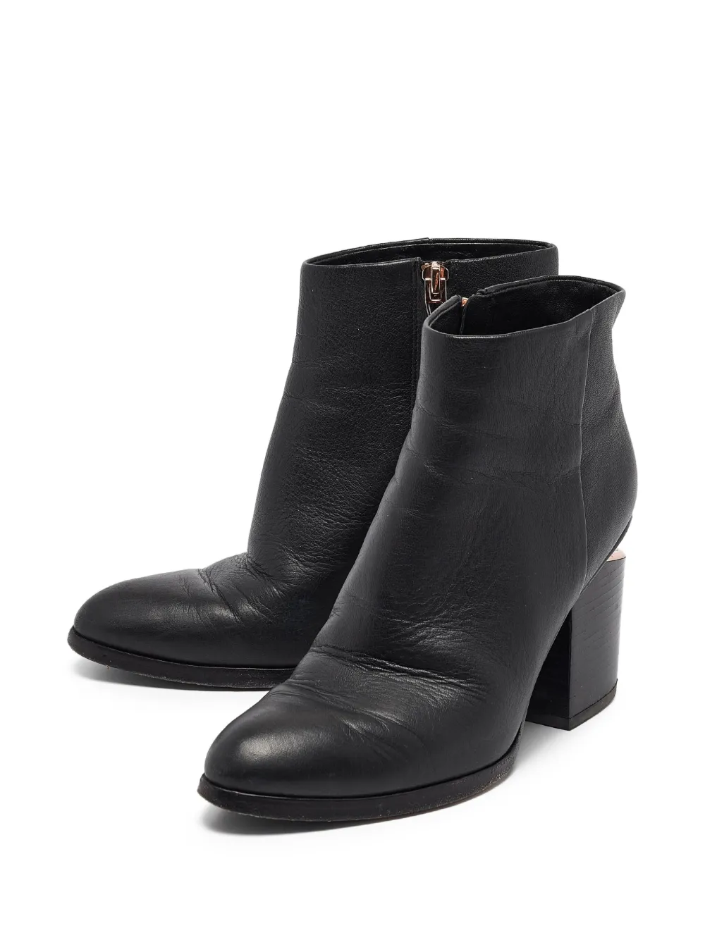 Alexander Wang leather block-heel boots | Image 2