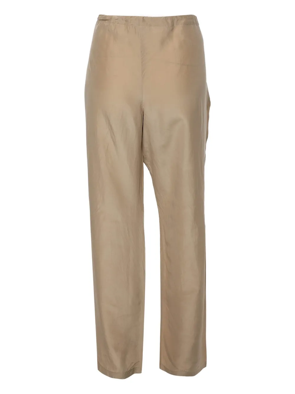 Fendi Pre-Owned Broek met trekkoord - Beige