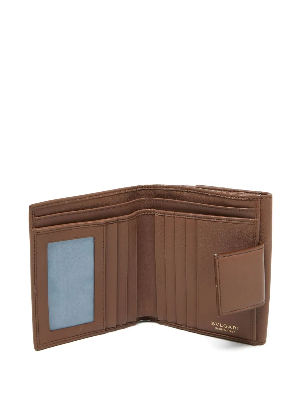 Bvlgari Pre-Owned engraved rings leather wallet | Image 2
