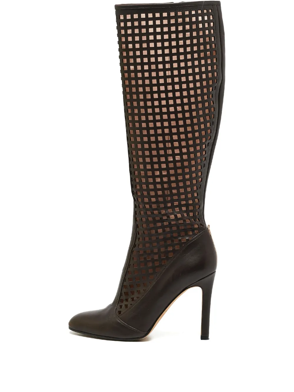 SJP by Sarah Jessica Parker cut-out leather knee-high boots - ブラウン SJP by Sarah Jessica Parker cut-out leather knee-high boots - ブラウン