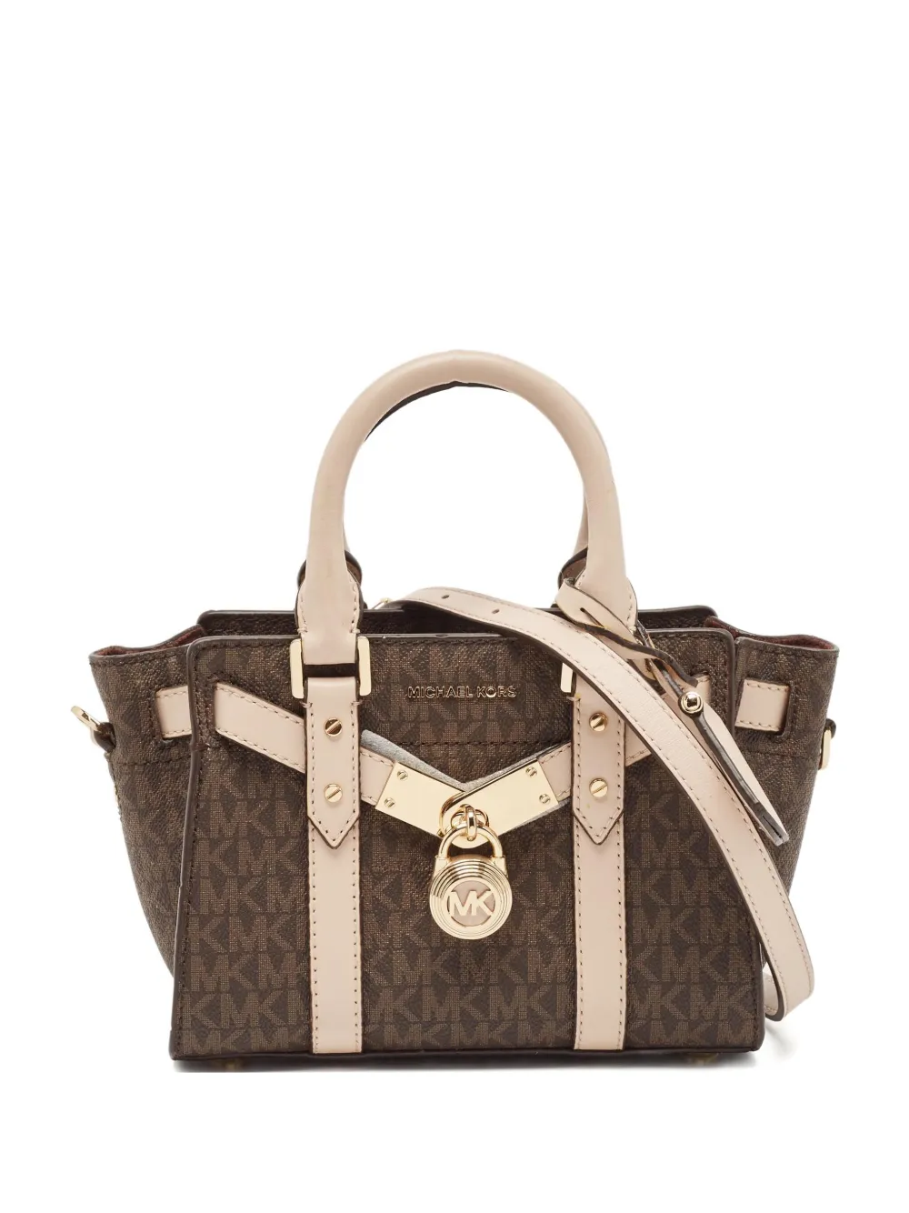 Michael Kors Vintage Nouveau Hamilton ハンドバッグ - ブラウン Michael Kors Vintage Nouveau Hamilton ハンドバッグ - ブラウン