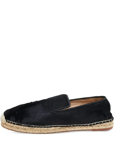 Céline Pre-Owned calf-hair espadrilles 