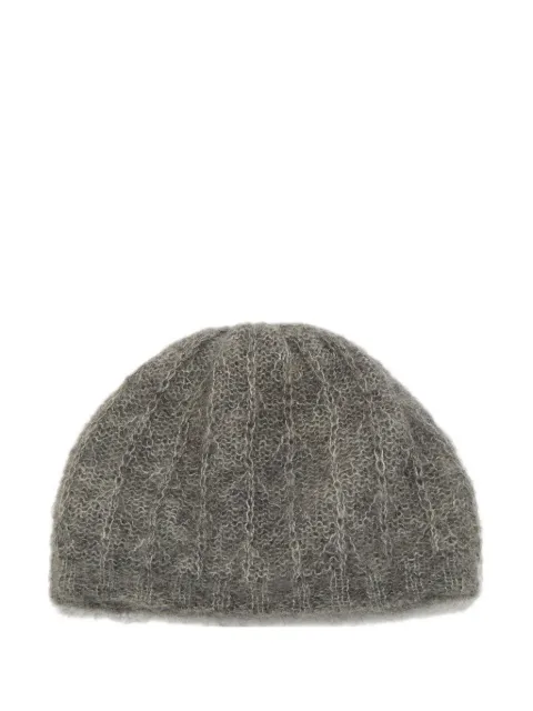 Miu Miu Pre-Owned ribbed-knit beanie