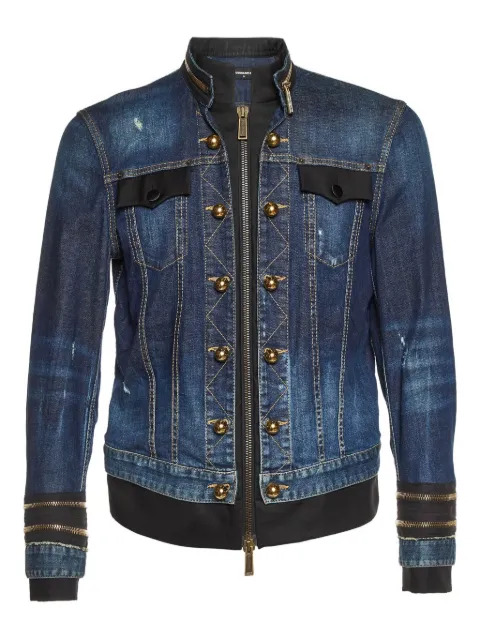 DSQUARED2 zip-up denim jacket
