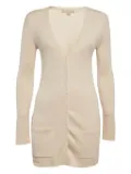 Michael Kors cashmere pockets cardigan - White