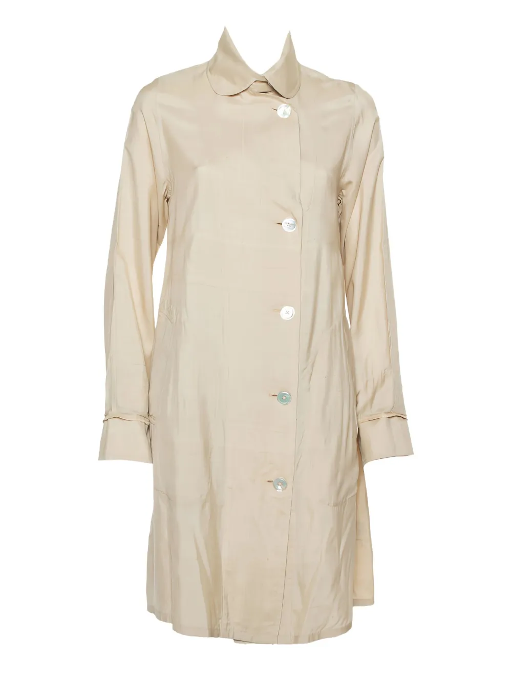 Polo Ralph Lauren double breasted silk coat - ニュートラル Polo Ralph Lauren double breasted silk coat - ニュートラル