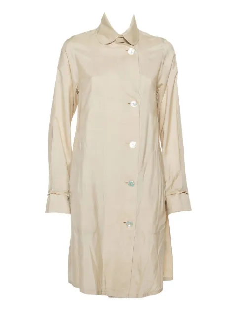 Polo Ralph Lauren double breasted silk coat