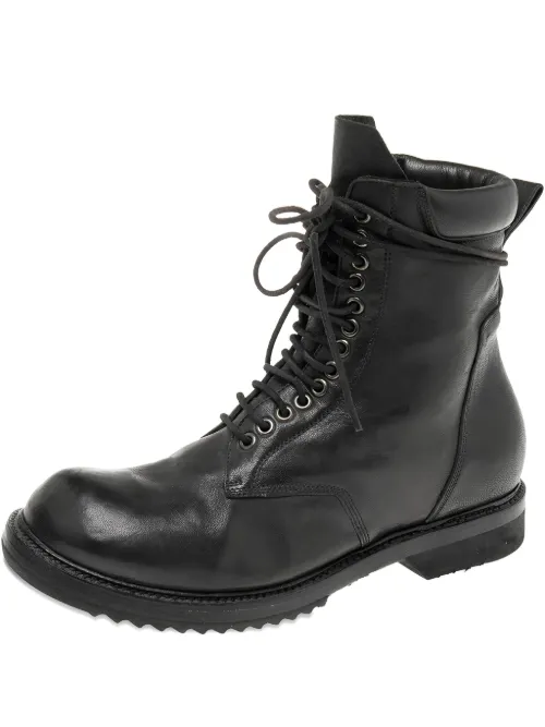 Bottines lacées en cuir - Rick Owens Vintage - Modalova