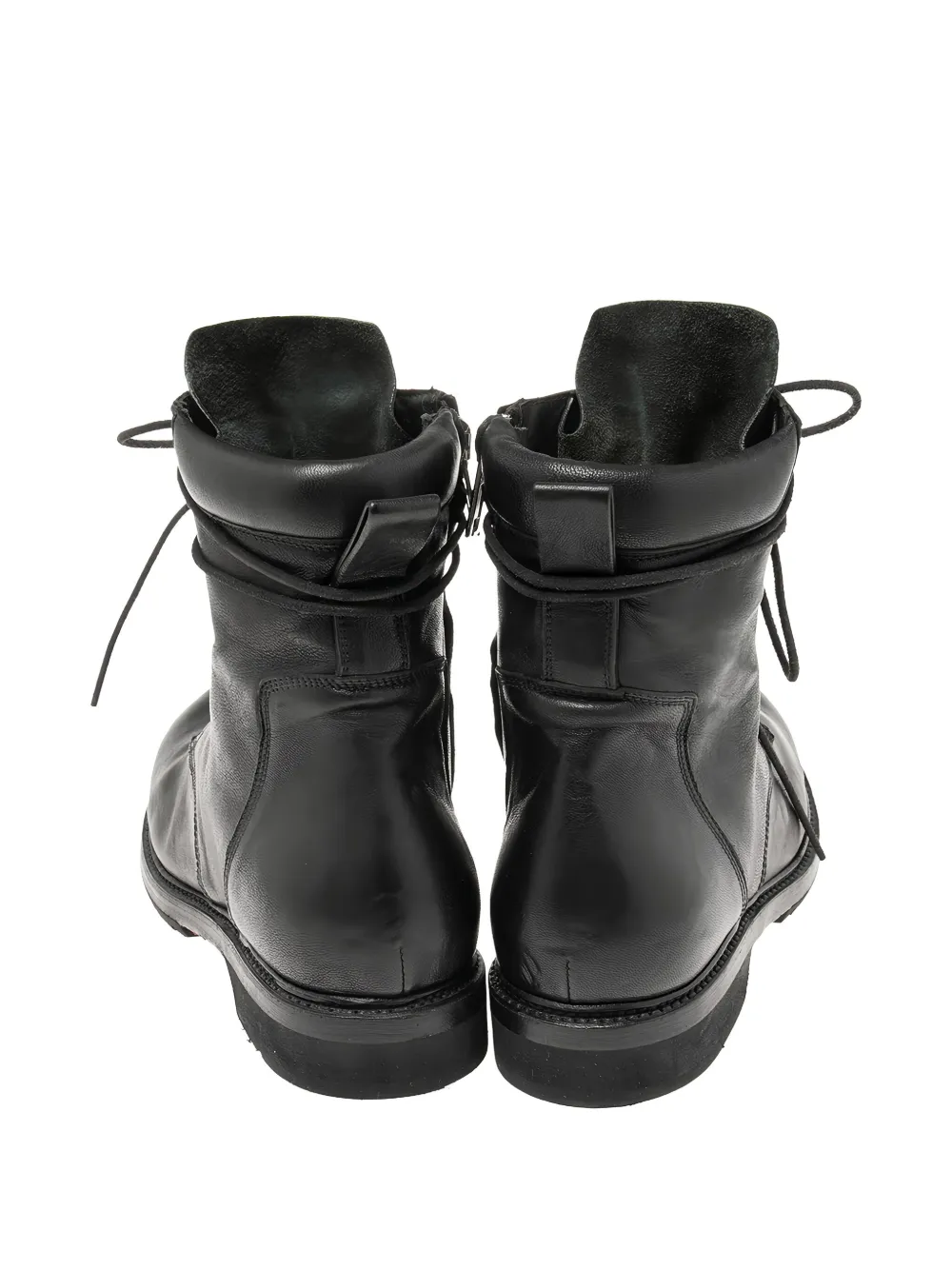 Rick Owens Vintage lace-up leather combat boots | Image 2