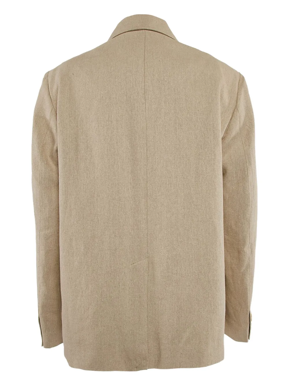 Jacquemus Pre-Owned linen single-breasted blazer | Image 2