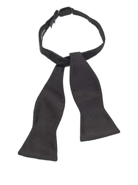Giorgio Armani Pre-Owned satin bow tie