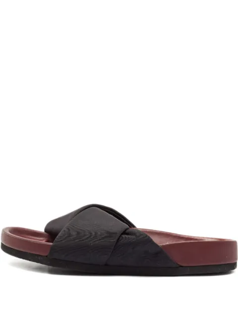 Céline Pre-Owned crossover strap slides