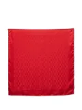 Hermès Pre-Owned H-motif silk pocket square - Red